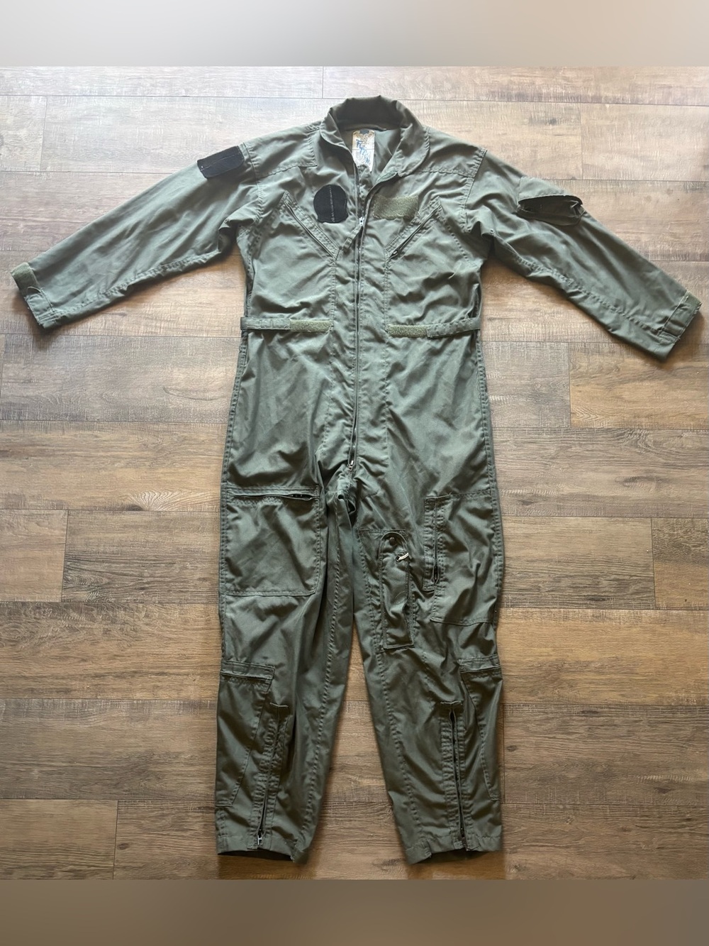 Greenbrier Industries men’s size 44R green summer fire resistant coverall flyers